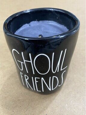 Ghoul Friends Candle Black Lit Once Vanilla Bourbon Scent